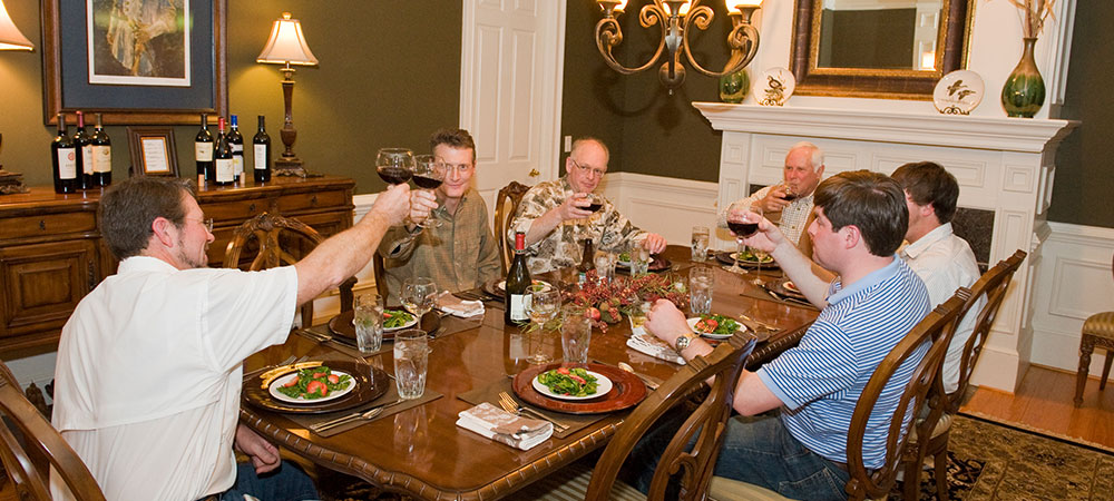 men-at-table